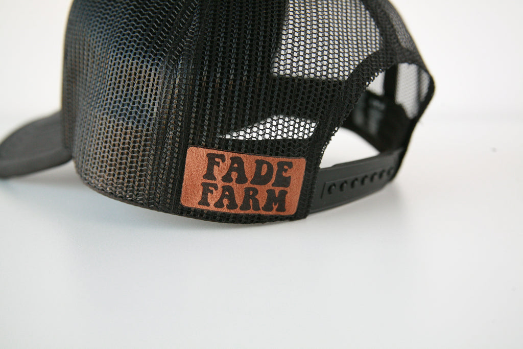 Fade Farm trucker hat